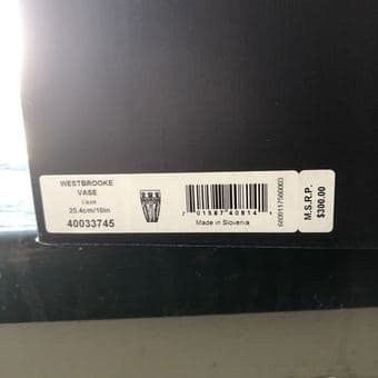 Waterford crystal vase - best price ever 4