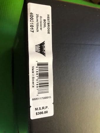 Waterford crystal bowl-last one available 3