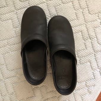 Matte black Dansko clogs EU 38 1