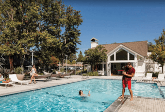 Master bedroom in new 2b2b Mountain View apartment for rent 4