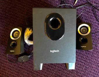 2.1 Speakers for sale - Boxed - as new 50W 2