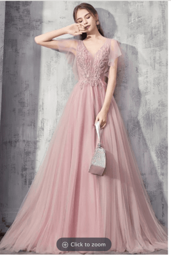 Blush Gown for sale, size 4 1