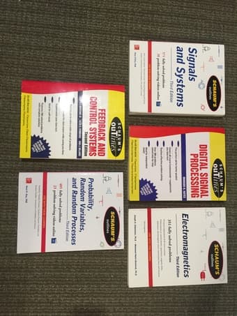 Engineering books on basic concepts (schaum’s outlines) 2