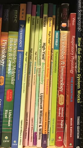 Medical school books 1