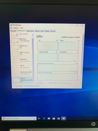 HP work station EliteBook 8760w i7 w/ 17.4 inch 1920*1080 screen 4