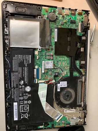 broken Lenovo laptop 1