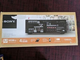 Sony multi Chanel Home Theater Sound/ Video Receiver 1