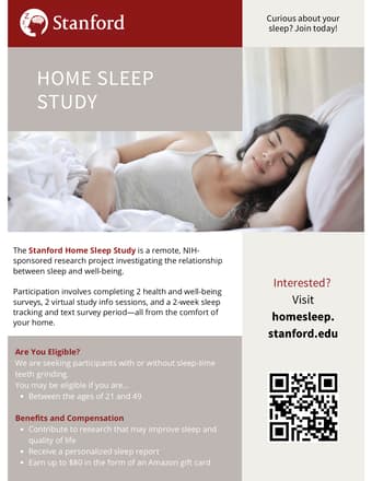 Contribute to Improving Sleep Quality and Well-Being (Remote) 1