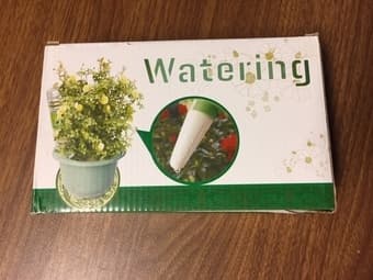 Brand New 4 PCS Ceramic Self Watering Spikes Set for sale 1