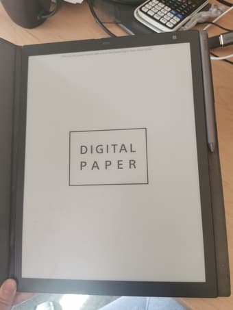 DPT-RP1 13.3" 16GB Digital Paper, good condition, with case 1