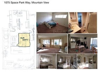 Sublet one bedroom of a 2B2B single-family house in Mountain View 1
