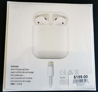 Brand New Apple AirPods with Charging Case 2
