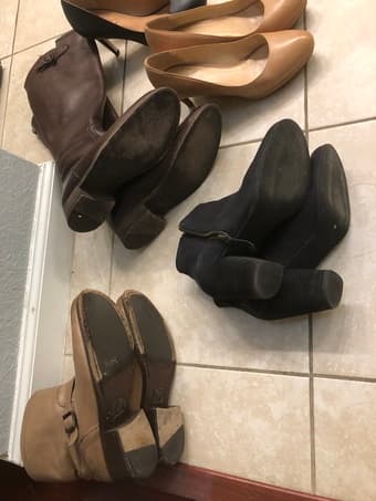 Women’s shoes size 6-6.5 ($20-60 each) 3