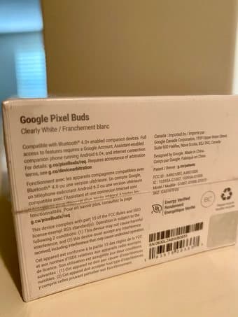 New unopened - Google Pixel Buds 2 3