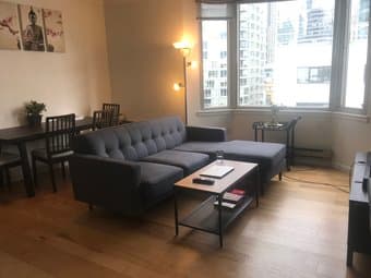 Sunny, corner apt in perfect location, 2BR/2bath 1