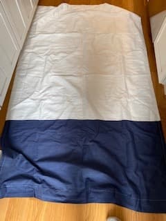 Free household items (curtains, shelves, chair cover, baby swing) 1