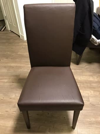 leather dining chairs 1