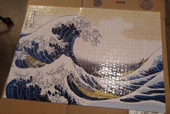Great Wave off Kanagawa puzzle 1