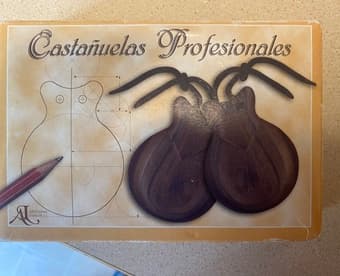 Flamenco castanets and shoes 1