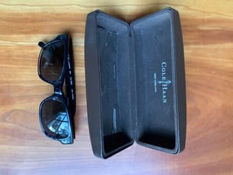 Cole Haan eye shades + case 1