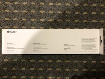 40mm Surf Blue Apple Watch Sport Band 1