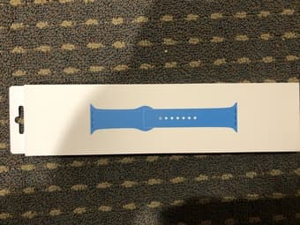 40mm Surf Blue Apple Watch Sport Band 2