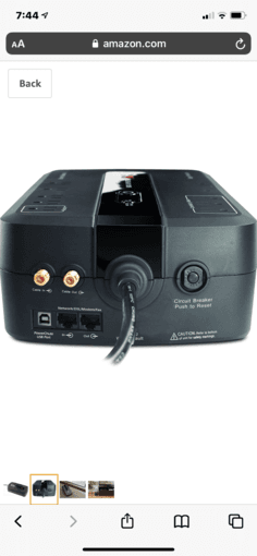 Battery backup, surge protector, 10-outlets 3