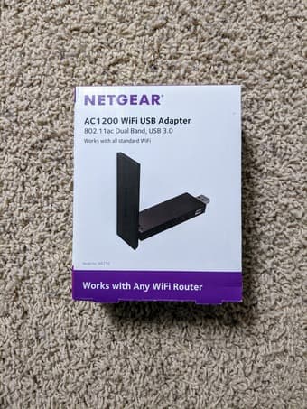 Netgear AC1200 WiFi USB Adapter 1