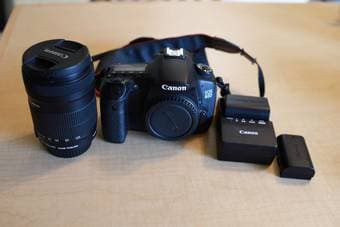Canon EOS 60D 18.0MP Digital SLR Camera - Black w/EF-S IS 18-135mm Len 1