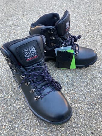 Karrimor Skiddaw Women's Mid Waterproof Hiking Boots Size 9 Black 1