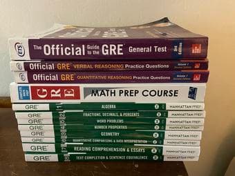 GRE Prep Books 1