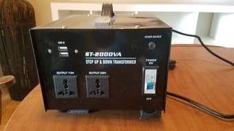 2000-Watt Voltage Step-up Converter Transformer (110V to 220V) 1