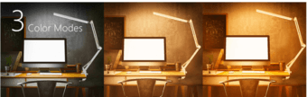 LED Architect Desk Lamp, BZBRLZ Metal Swing Arm Lamp 4