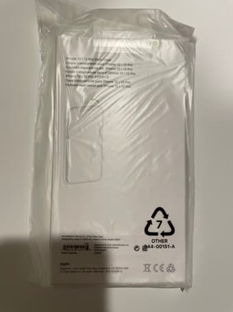 iPhone 12/12 Pro clear case 1