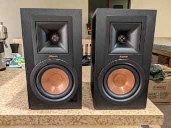 Klipsch R-15PM powered speakers (bluetooth and turntable-ready) 1