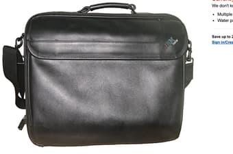 IBM Leather Computer Bag 1