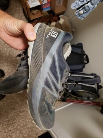 Salomon sense escape 2 trail running shoes size 11 1