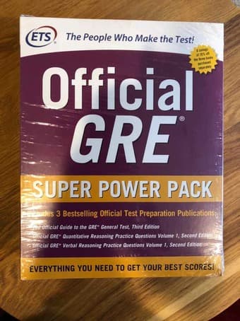 MCAT (Kaplan and Princeton) and GRE prep books 2