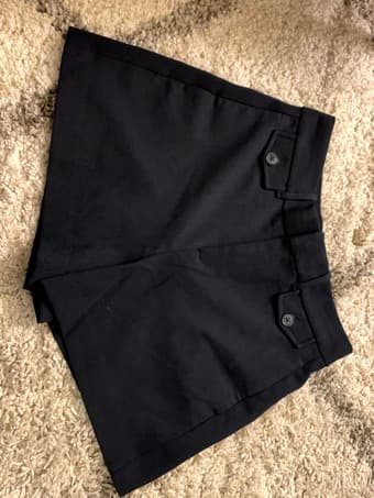 High Rise Tailored Shorts 1