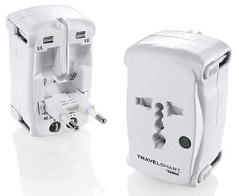 Travel Smart by Conair All-In-One Adapter Plug with Surge Protection; 1