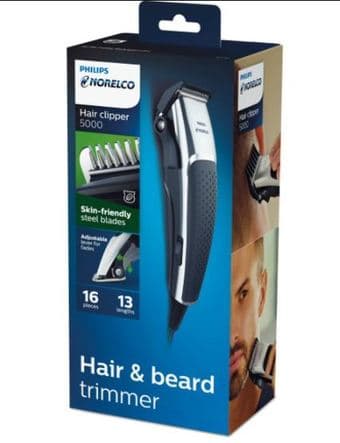 Philips Norelco Hair Clipper 5000, HC5100/40 - Hair and beard trim kit 1
