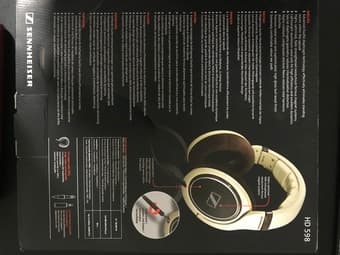 Brand New Sennheiser HD 598 Over-Ear Headphones 2