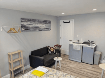 Studio for rent, beautifully furnished, 11 minutes from Campus 2