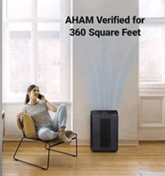 Air purifier WinCo 5500-2 with True HEPA PlasmaWave and Odor Reducing 2