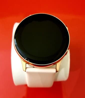 Samsung - Galaxy Watch Active Smartwatch 40mm Aluminum - Rose Gold 1