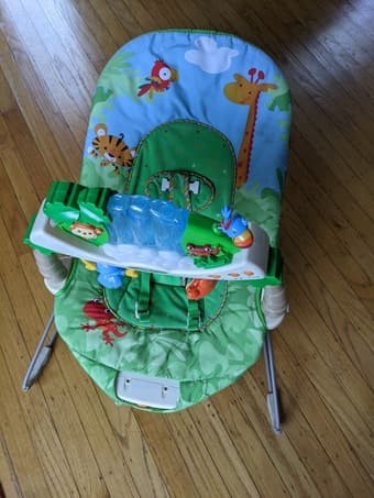Baby bouncer and bath tub 1