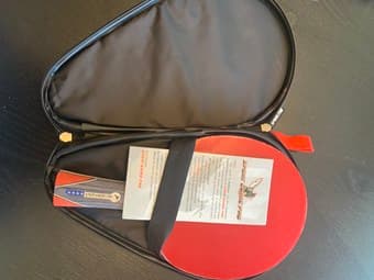 Ping Pong Paddle & Case (mint) 1