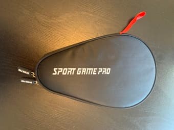 Ping Pong Paddle & Case (mint) 2