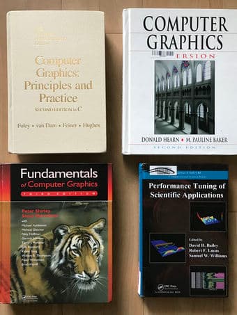 Computer graphics, HPC books 1