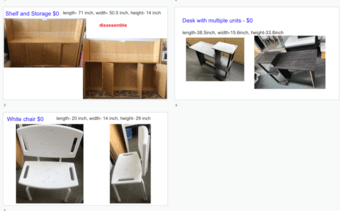 Free furniture (redwood city) 1